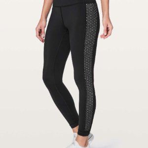 Lululemon Black Colour Me Quick 7/8 Tight 25"